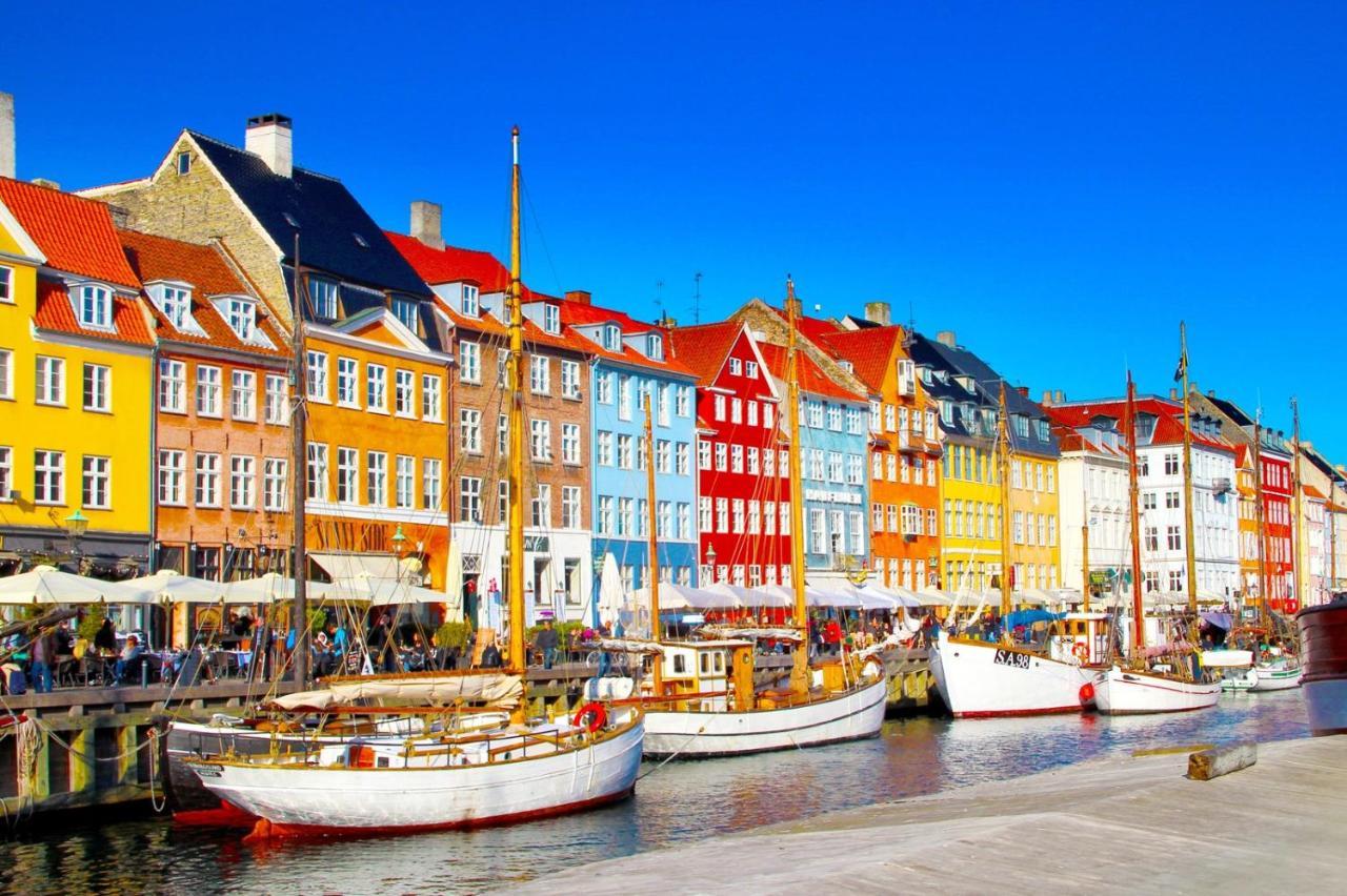 Central Copenhagen Apt With Balcony, Free Parking W Elevator Copenhaga Exterior foto